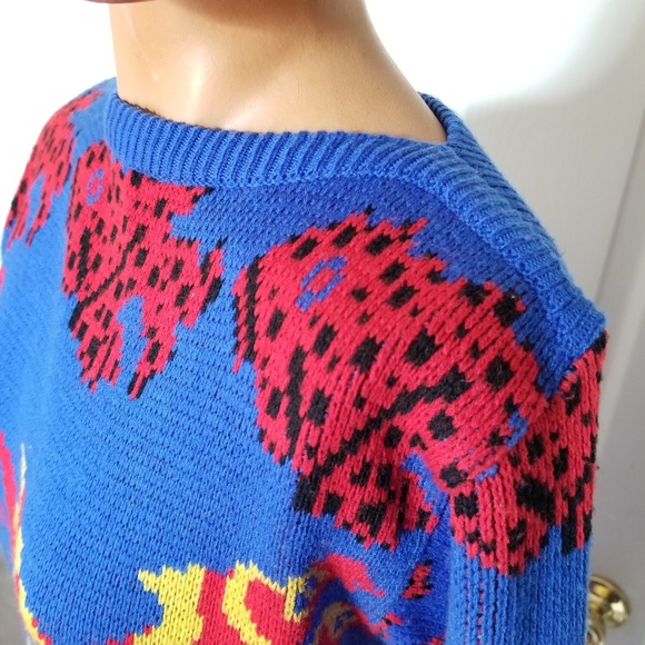 Betsey Johnson-inspired vintage fish sweater dress - Picture 6 of 8